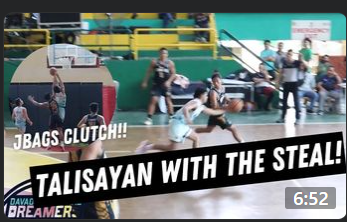 Dong Talisayan – Clutch Steal vs CDO