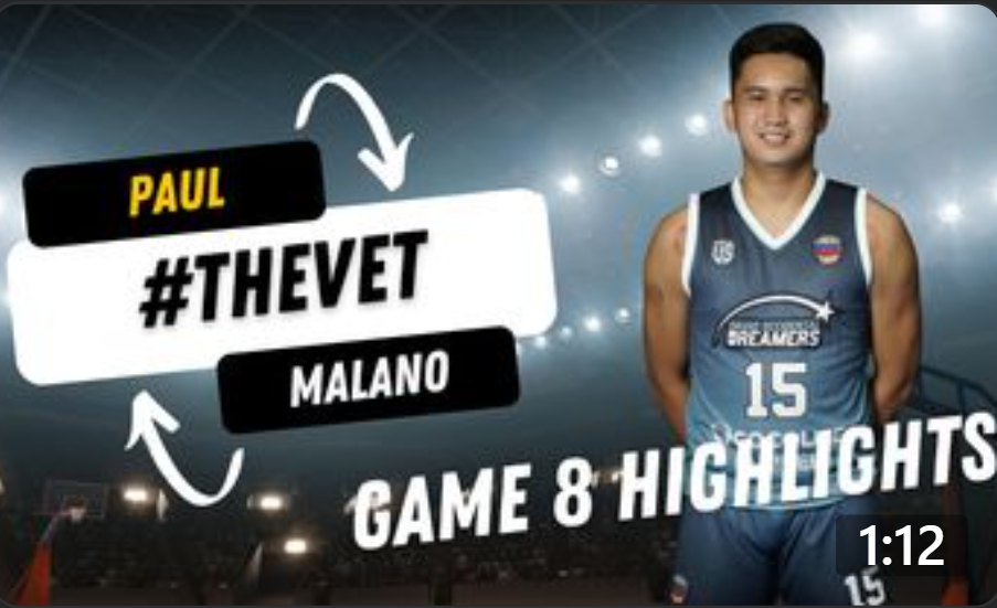 Paul Malano – PSL Highlights vs Bukidnon